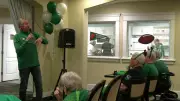 Regina Seniors Celebrate Grey Cup with Former Roughrider Steve Mazurak