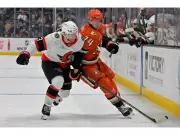 Senators Start Road Trip with 3-2 Win Over Ducks, Lose Matinpalo to Injury