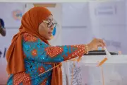Tanzanian President Samia Suluhu Hassan Claims Landslide Victory in Controversial Election
