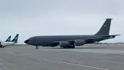 US Air Force KC-135 Stratotankers Land at Regina International Airport