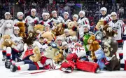 Windsor Spitfires Triumph on Heartwarming Teddy Bear Toss Day