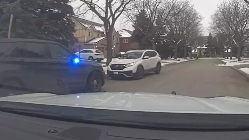 4 Teens Charged in Mississauga Mall Robbery Attempt, Police Vehicle Box-In