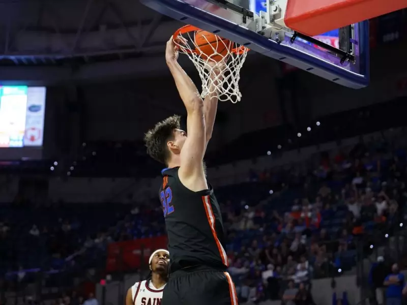 7-foot-9 Canadian Olivier Rioux Makes NCAA History with Record-Setting Dunk