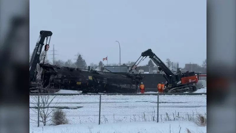 9 CN Rail Cars Derail at Winnipeg's Jubilee Station on December 28