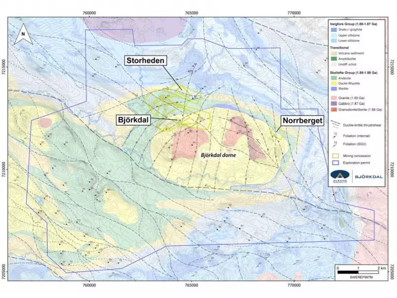 Alkane Resources Doubles Storheden Deposit Depth to 464m at Björkdal Gold Mine