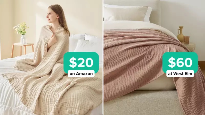 Amazon's $20 Blanket Rivals West Elm & Brooklinen: The 'Adult Baby Blanket' Steal