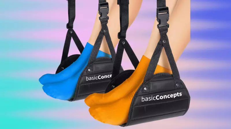 Amazon's $20 Foot Hammock: A 'Game-Changer' for Long Flights