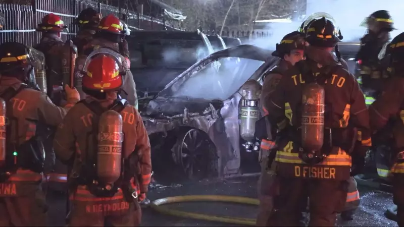 Arson Investigation Launched After Multiple Vehicles Torched at Scarborough Dealership