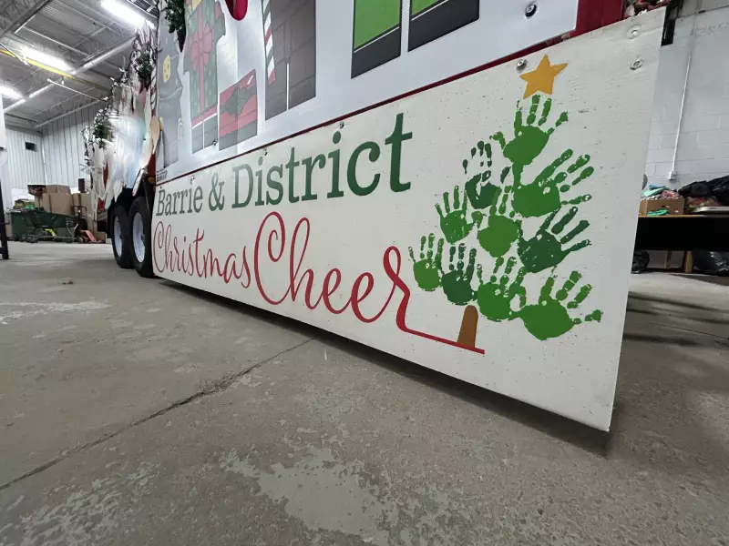 Barrie's Christmas Cheer Campaign Faces 'Heartbreaking' Shortfall Amid Record Demand