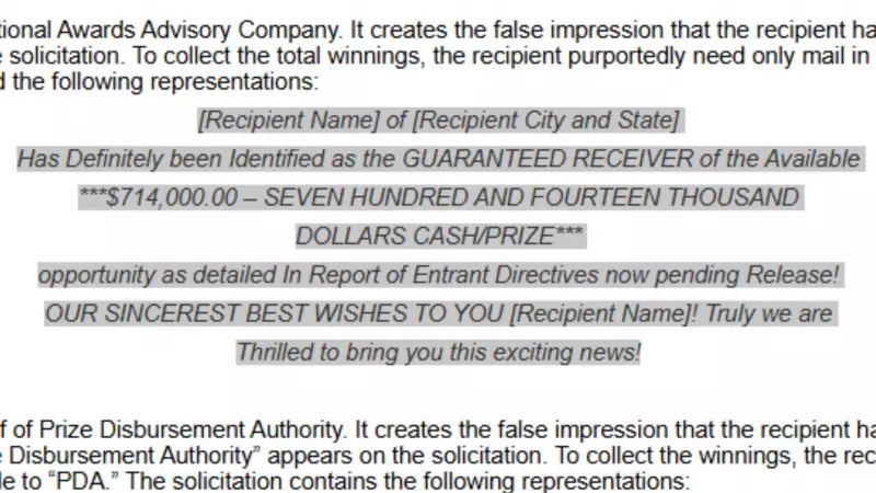 B.C. Man Granted U.S. Extradition for Alleged Sweepstakes Fraud Scheme