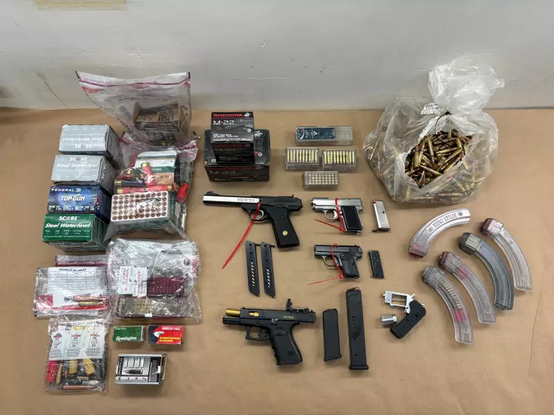 BC Police Seize Guns, Gold from 'Problem Residence' in Break-In Probe