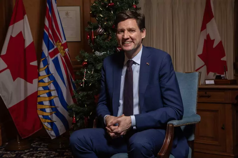 B.C. Premier David Eby Will Not Seek Re-Election in 2026 After Challenging Year