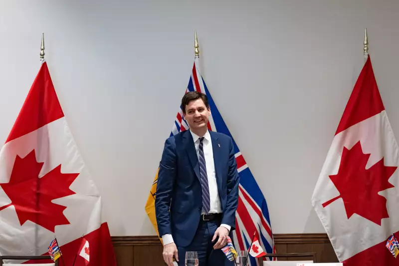 B.C. Premier Eby Makes Christmas MOU Joke Ahead of Crucial Meeting with PM