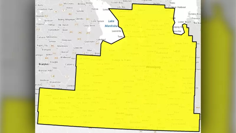 Blowing Snow Advisory Issued for Southern Manitoba, Travel Hazardous