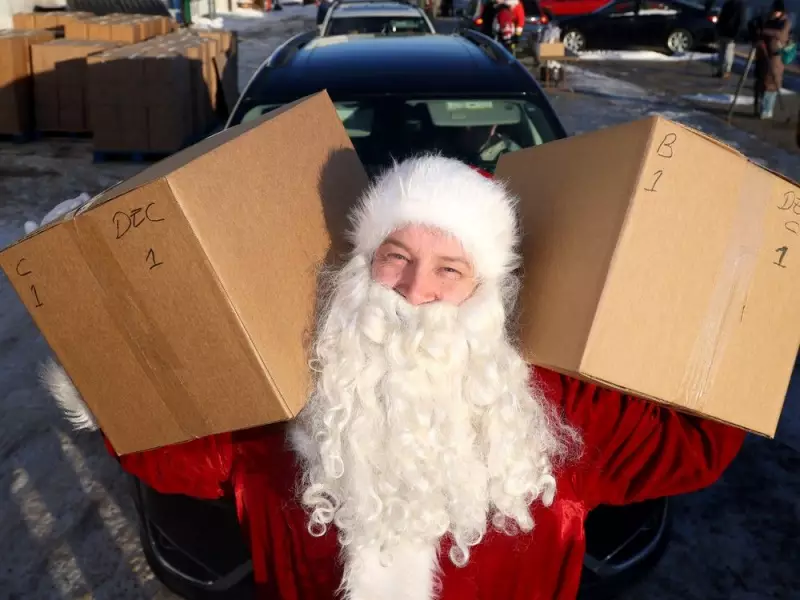 Calgary Volunteers Deliver 300+ Christmas Hampers to Veterans in Need