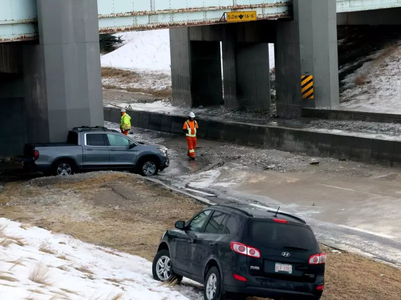 Calgary Water Main Break Triggers Stage 4 Restrictions in Airdrie, Chestermere