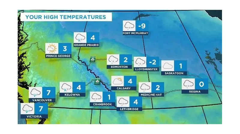 Calgary Weather: Mild Thursday Gives Way to Rapid Cooldown Starting Friday
