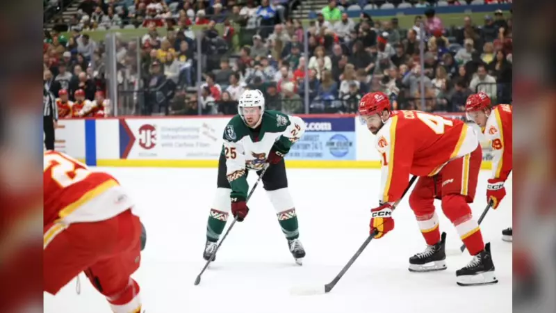 Calgary Wranglers Fall 5-2 to Tucson Roadrunners in Desert Duel