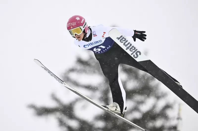 Calgary's Abigail Strate Wins Second Ski Jumping World Cup Medal