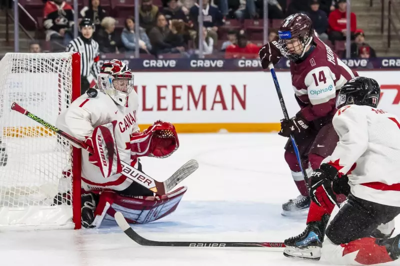 Calgary's Hage Scores OT Winner, Canada Edges Latvia 2-1 at World Juniors