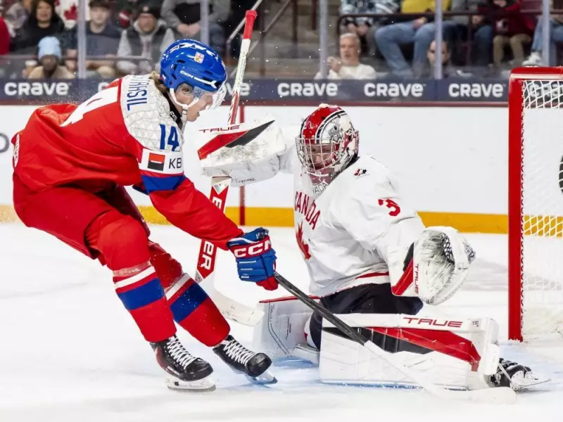 Canada Edges Czechia 7-5 in Wild World Juniors Opener