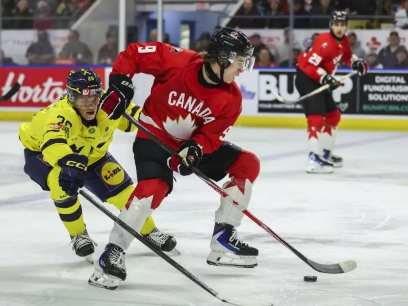 Canada Edges Sweden 2-1 in World Juniors Pre-Tournament Tune-Up