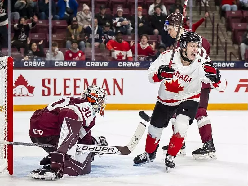 Canada's World Juniors Survive Latvia Scare in OT Thriller, 2-1