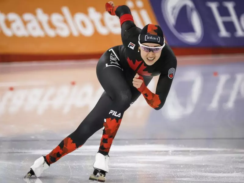 Canadian Speedskating Trio Wins Silver at World Cup in Netherlands