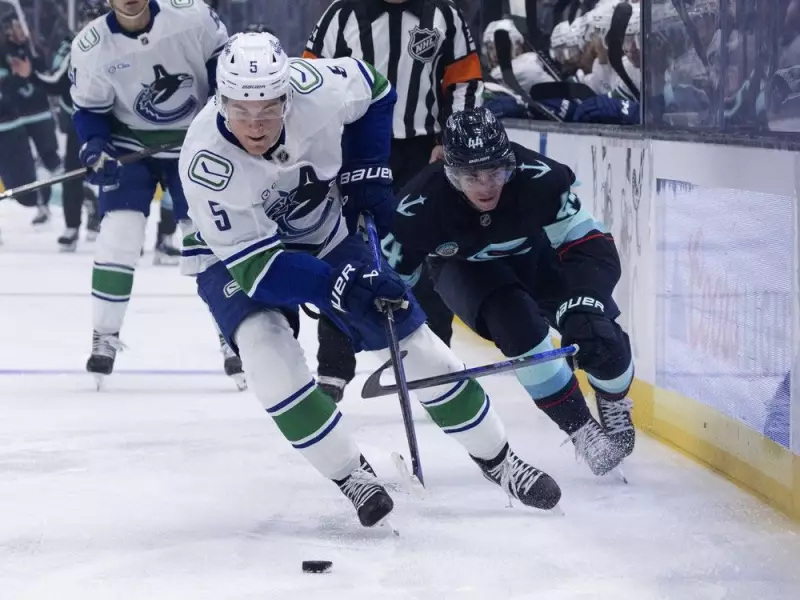 Canucks Bench Jake DeBrusk Amid Scoring Slump, Seek Spark vs. Kraken