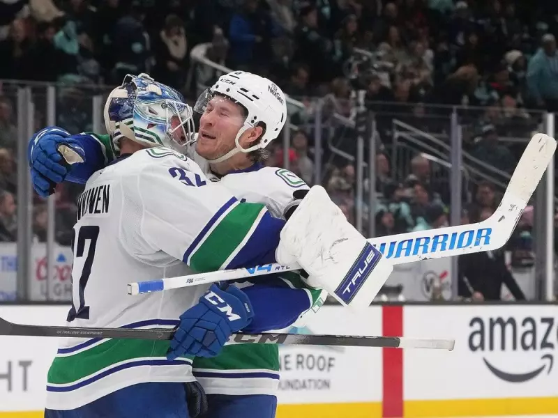 Canucks Edge Kraken 3-2 in Shootout on Lankinen's Heroics, Face Tocchet's Flyers Next