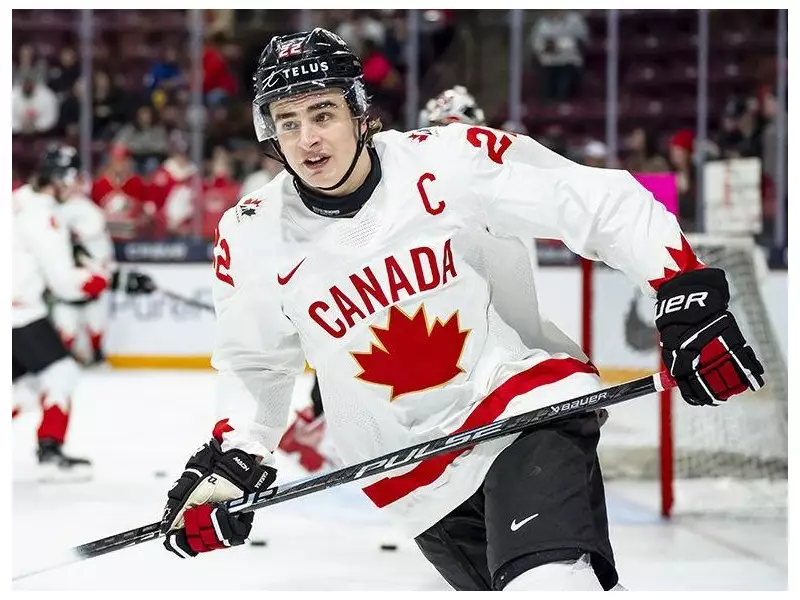Captain Porter Martone Apologizes for Unsportsmanlike Conduct in Canada's World Junior Opener