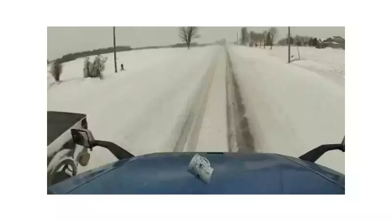 Ceramic Mug Thrown at Vehicle Near Stratford, Ontario, OPP Investigating