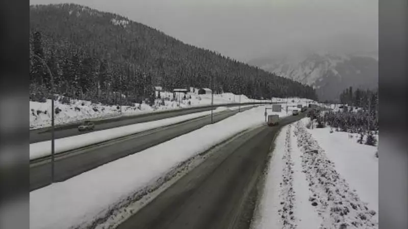 Coquihalla Highway Braces for Up to 40 cm of Snow This Weekend