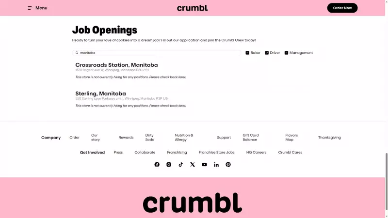 Crumbl Cookies Plans Winnipeg Expansion with Two New Locations