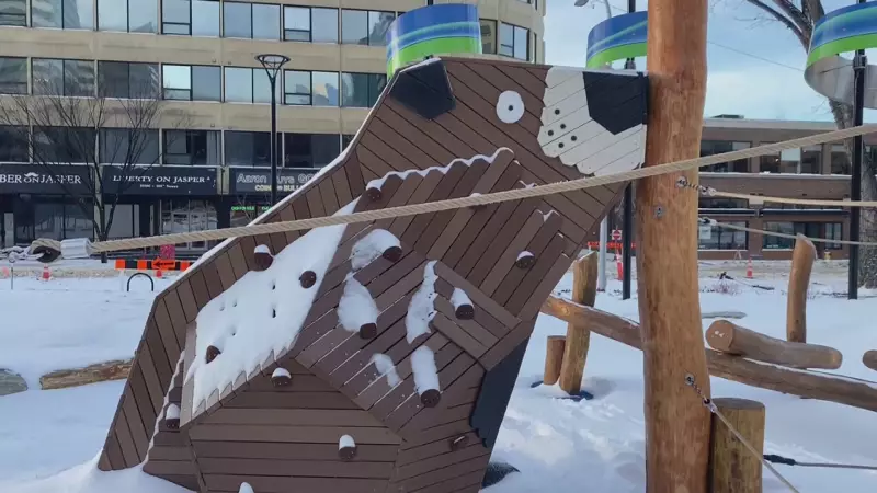 Downtown Edmonton's Beaver Hills House Park and Michael Phair Park Reopen After Renovations