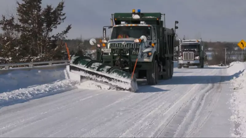 Driver Charged After Allegedly Passing and Striking Snowplow in London