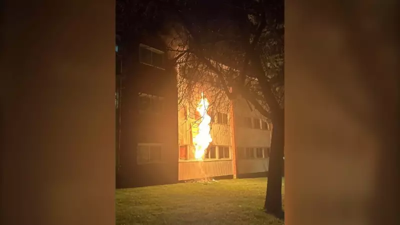 Early Morning Fire Displaces Multiple Families in Sudbury Apartment Complex