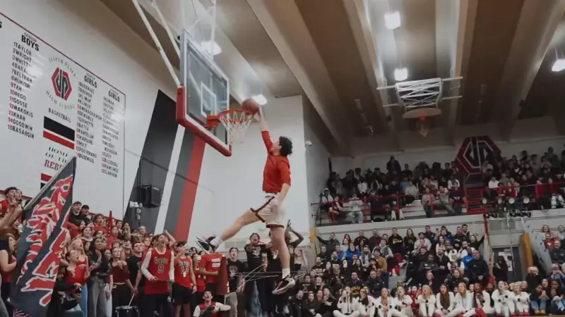 Edmonton Teen's Ceiling Dunk Wins Jasper Place High School Contest
