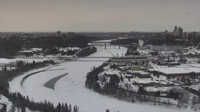 Edmonton's Deep Freeze Continues, Christmas Eve Snow Expected