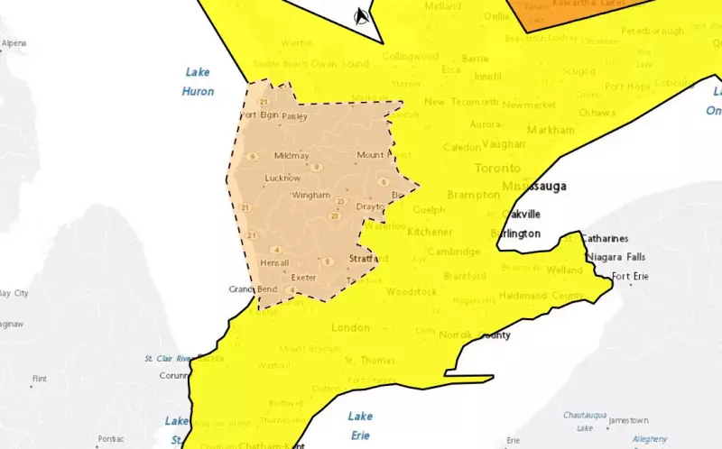 Environment Canada Issues Flood and Wind Warnings Amid Heavy Rain and Ice