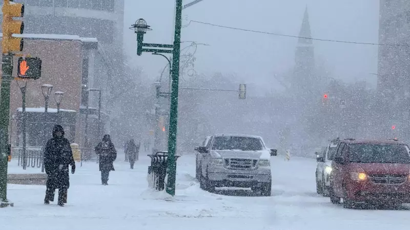 Environment Canada Issues Snowfall Warning for Saskatoon on Boxing Day