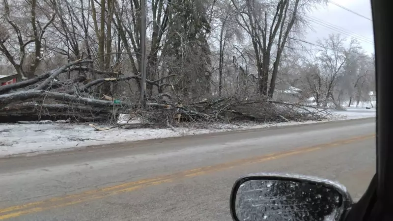 ENWIN Crews Deploy to Aid Peterborough After Severe Ice Storm