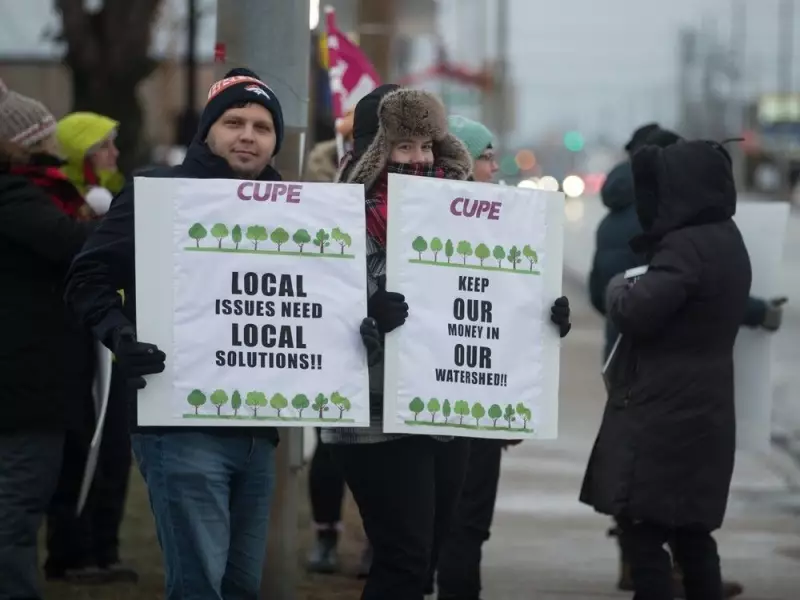 ERCA Staff Protest Ford's Conservation Authority Amalgamation Plan in Windsor