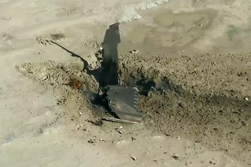 F-16 Fighter Jet Crashes in California Desert; Pilot Ejects Safely