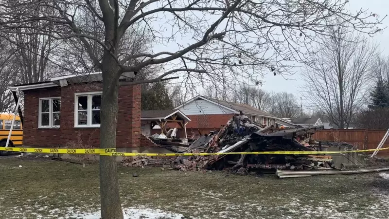 Family Home Destroyed in Oil Springs Weekend Fire, No Injuries Reported