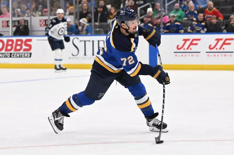 Faulk's Lone Goal and Hofer's 24 Saves Seal 1-0 Blues Victory Over Jets
