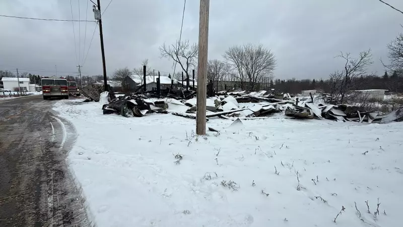 Fire Destroys Barn in Middle Musquodoboit, N.S.