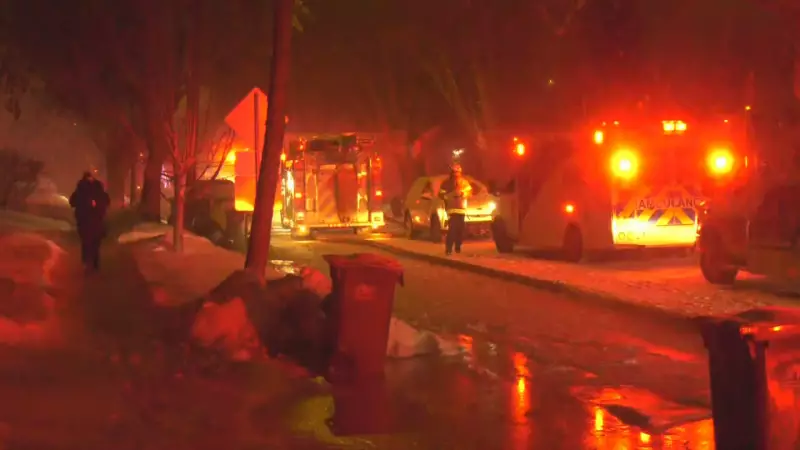 Firefighters Battle Blaze at St. Albert Home on Gordon Crescent