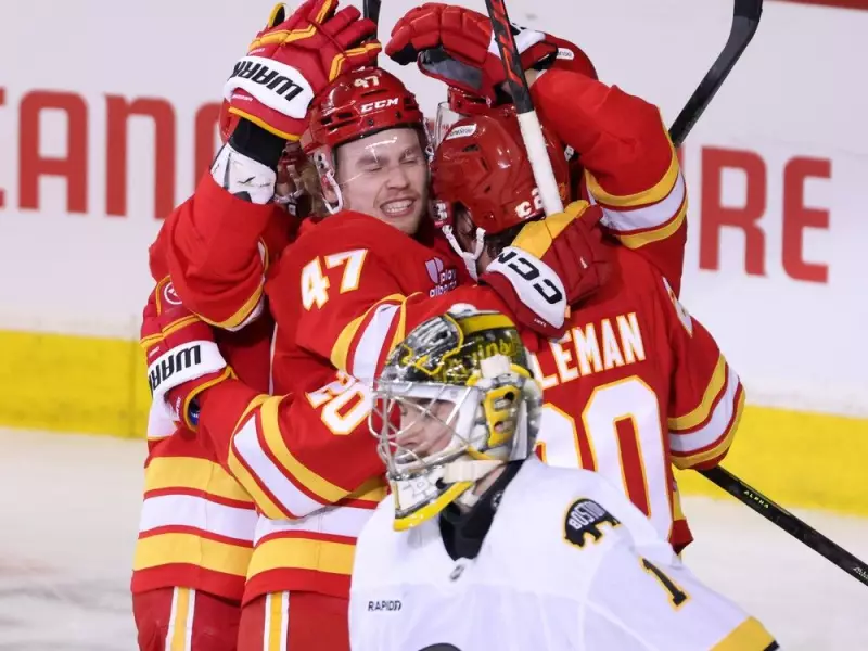 Flames Edge Bruins 2-1 in OT: Zary's Ugly Winner Ends Power-Play Slump