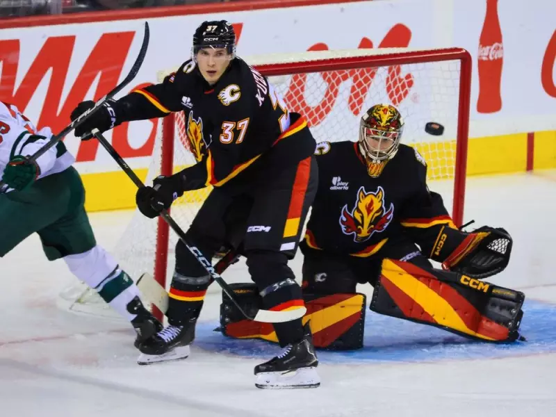 Flames Triumph Over Wild 4-1: Wolf's 26 Saves & Huberdeau's Drought Ends